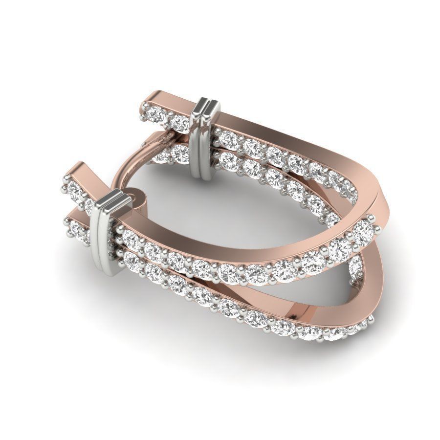 Earrings Necklace 3D print model_9