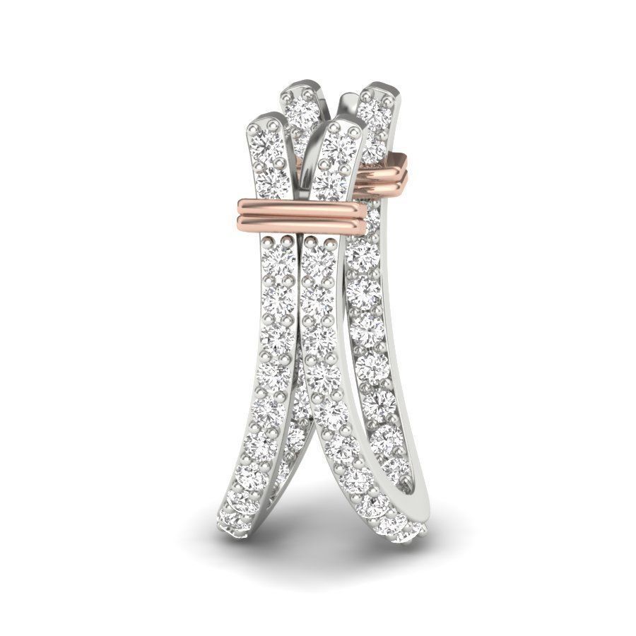 Earrings Necklace 3D print model_12