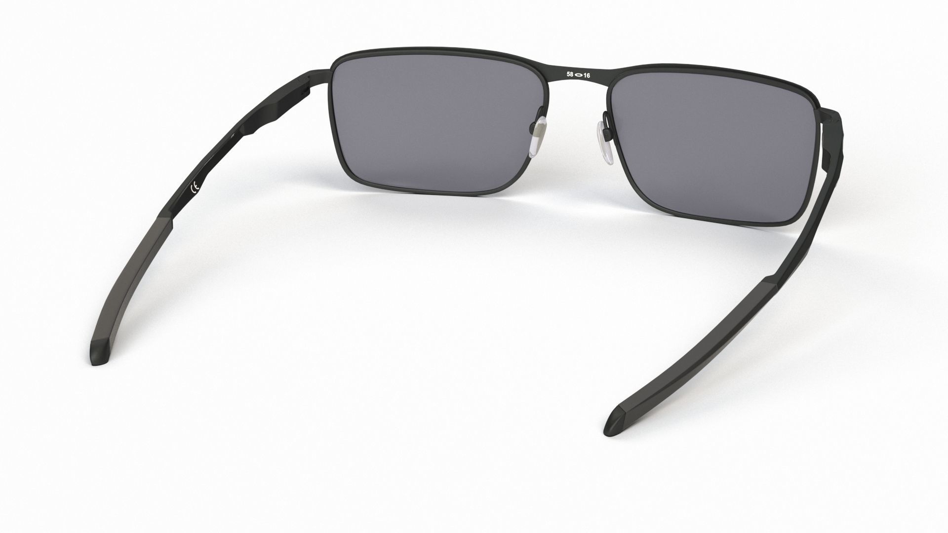 Oakley Men Rectangular Sunglasses Conductor 6-410601 3D model_24