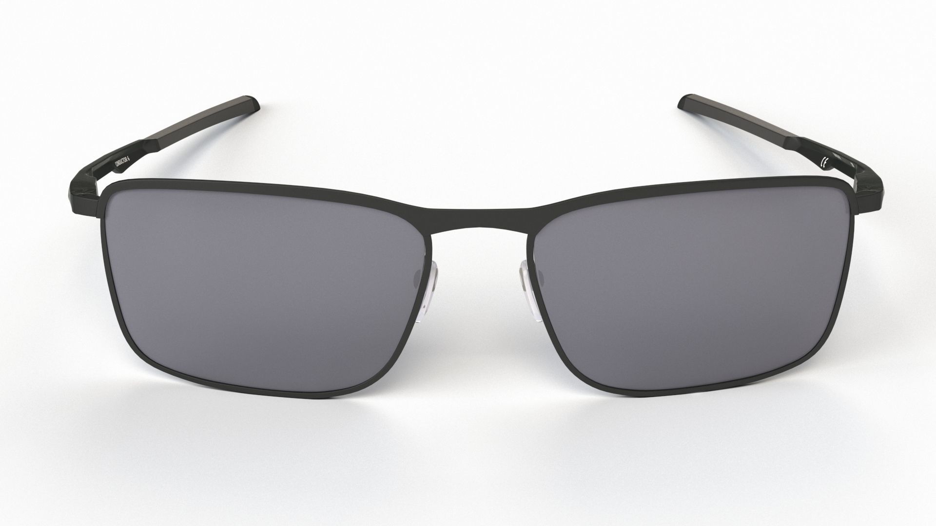 Oakley Men Rectangular Sunglasses Conductor 6-410601 3D model_5