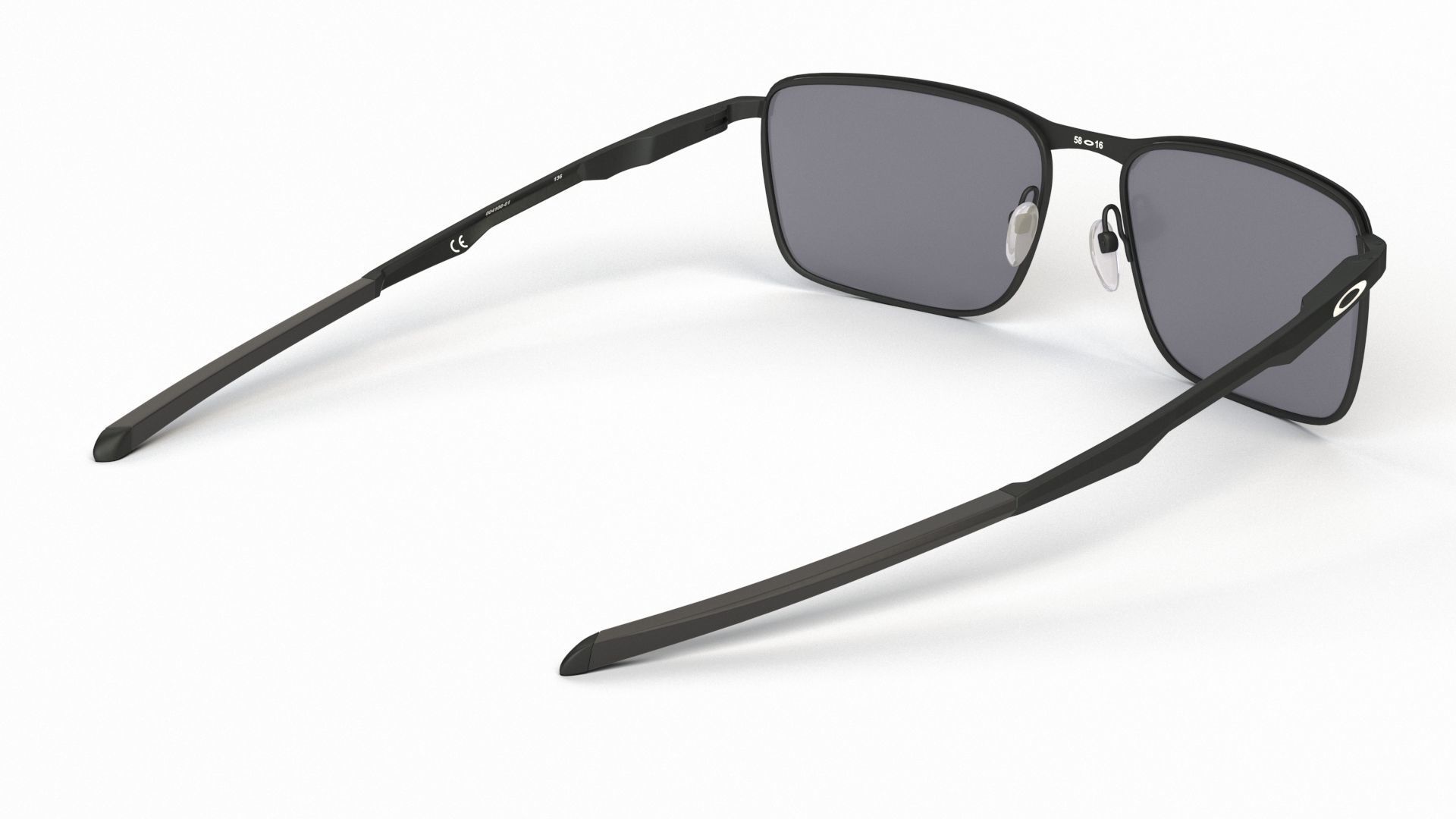 Oakley Men Rectangular Sunglasses Conductor 6-410601 3D model_23