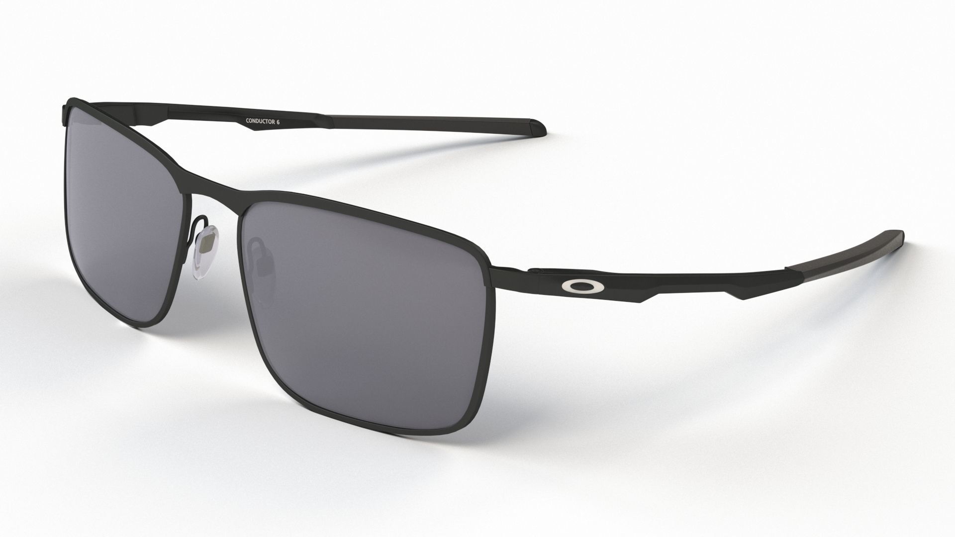 Oakley Men Rectangular Sunglasses Conductor 6-410601 3D model_12