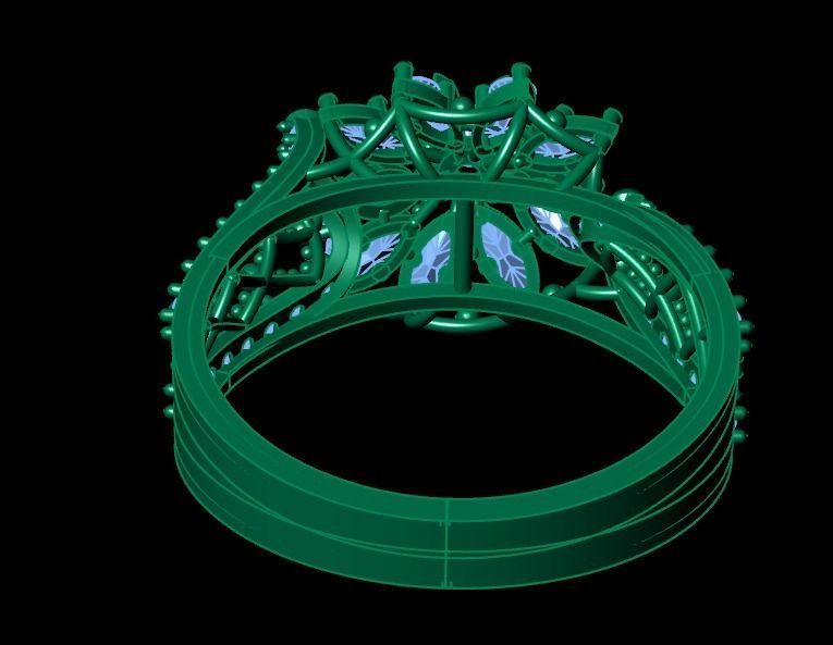 Ring 3D model 0054 print model17 3D print model_18