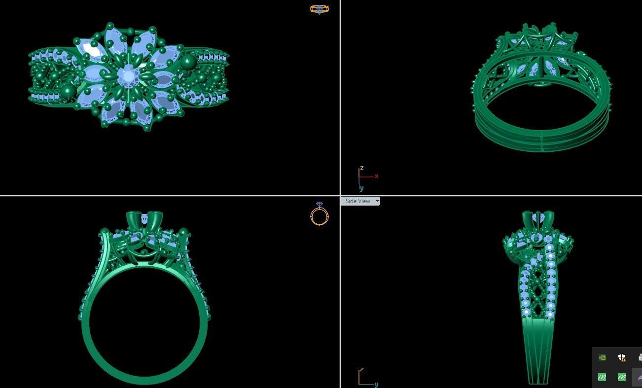 Ring 3D model 0054 print model17 3D print model_10