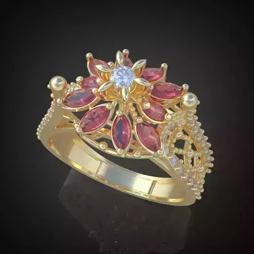 Ring 3D model 0054 print model17 3D print model
