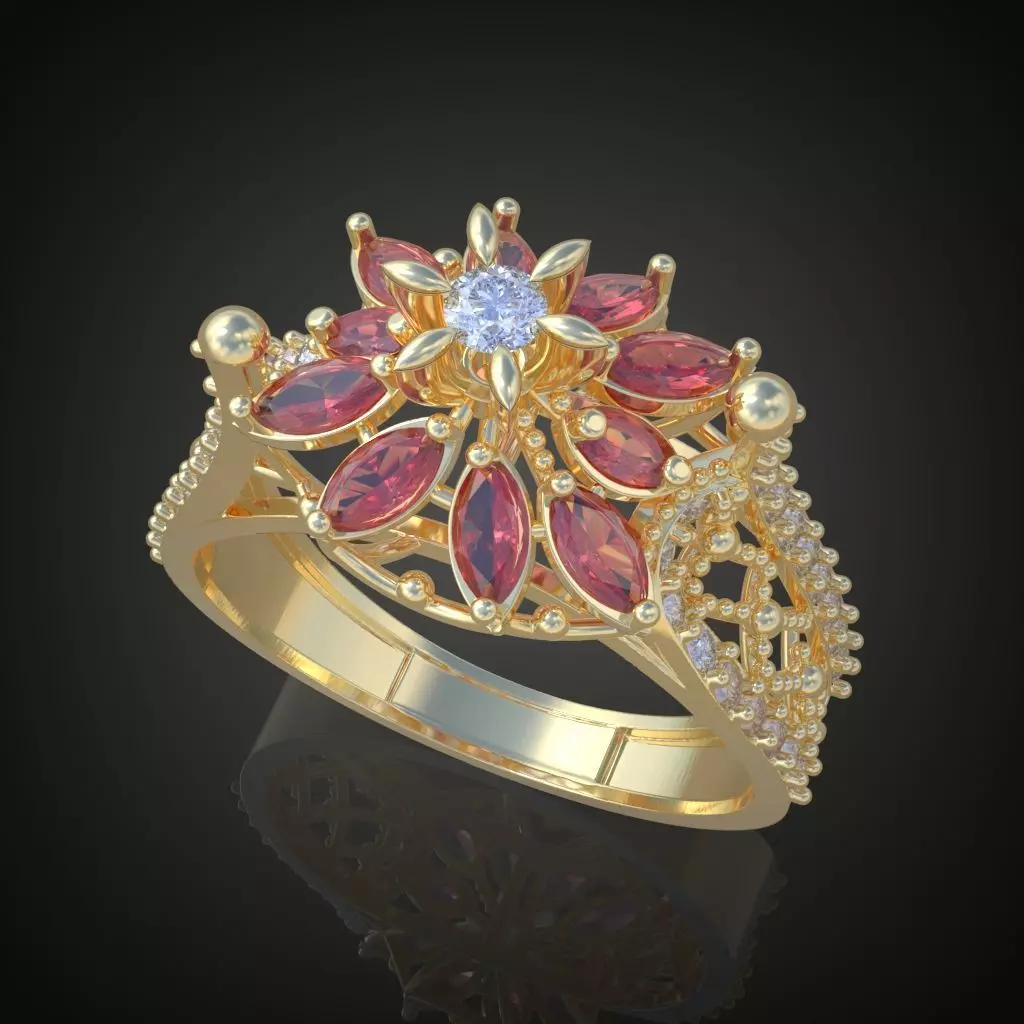 Ring 3D model 0054 print model17 3D print model_0