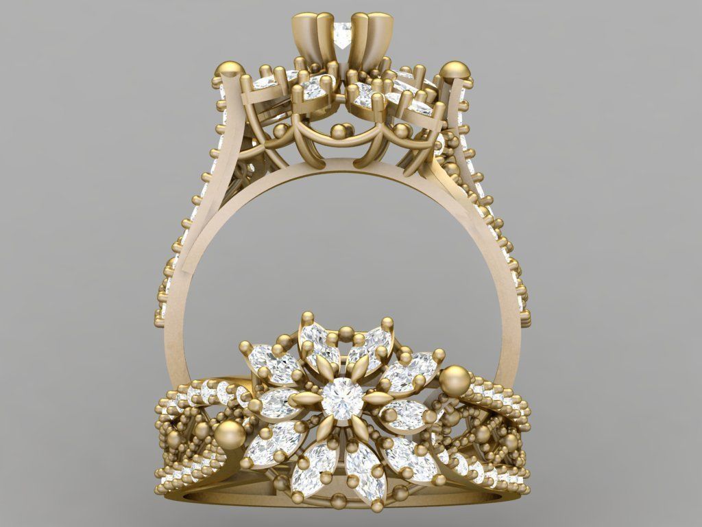 Ring 3D model 0054 print model17 3D print model_8