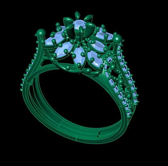 Ring 3D model 0054 print model17 3D print model_14