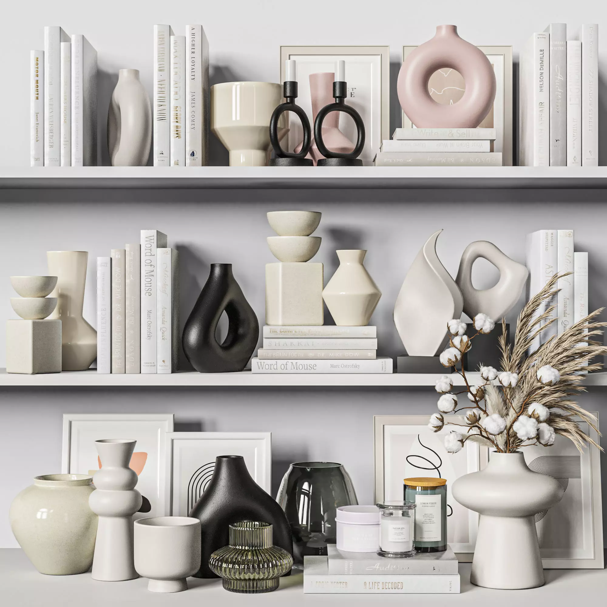 Decorative Set 42 3D model_0