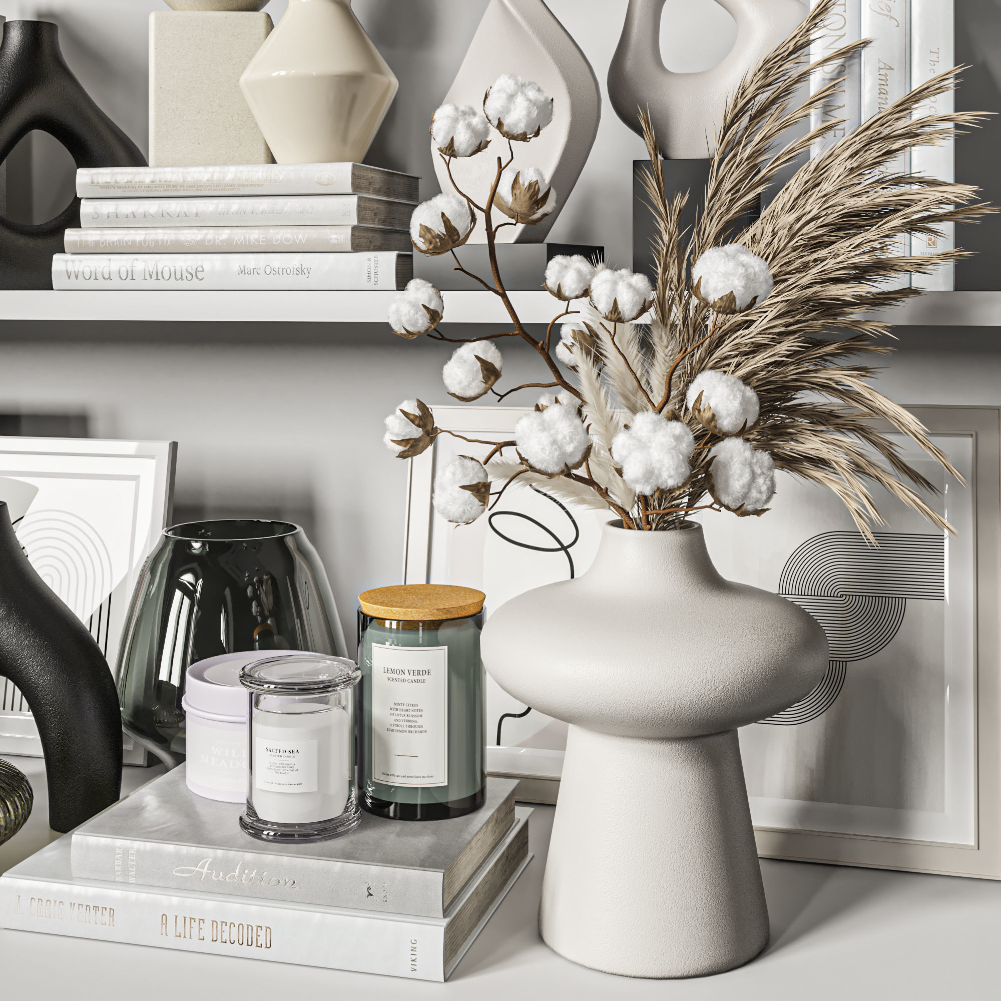 Decorative Set 42 3D model_1