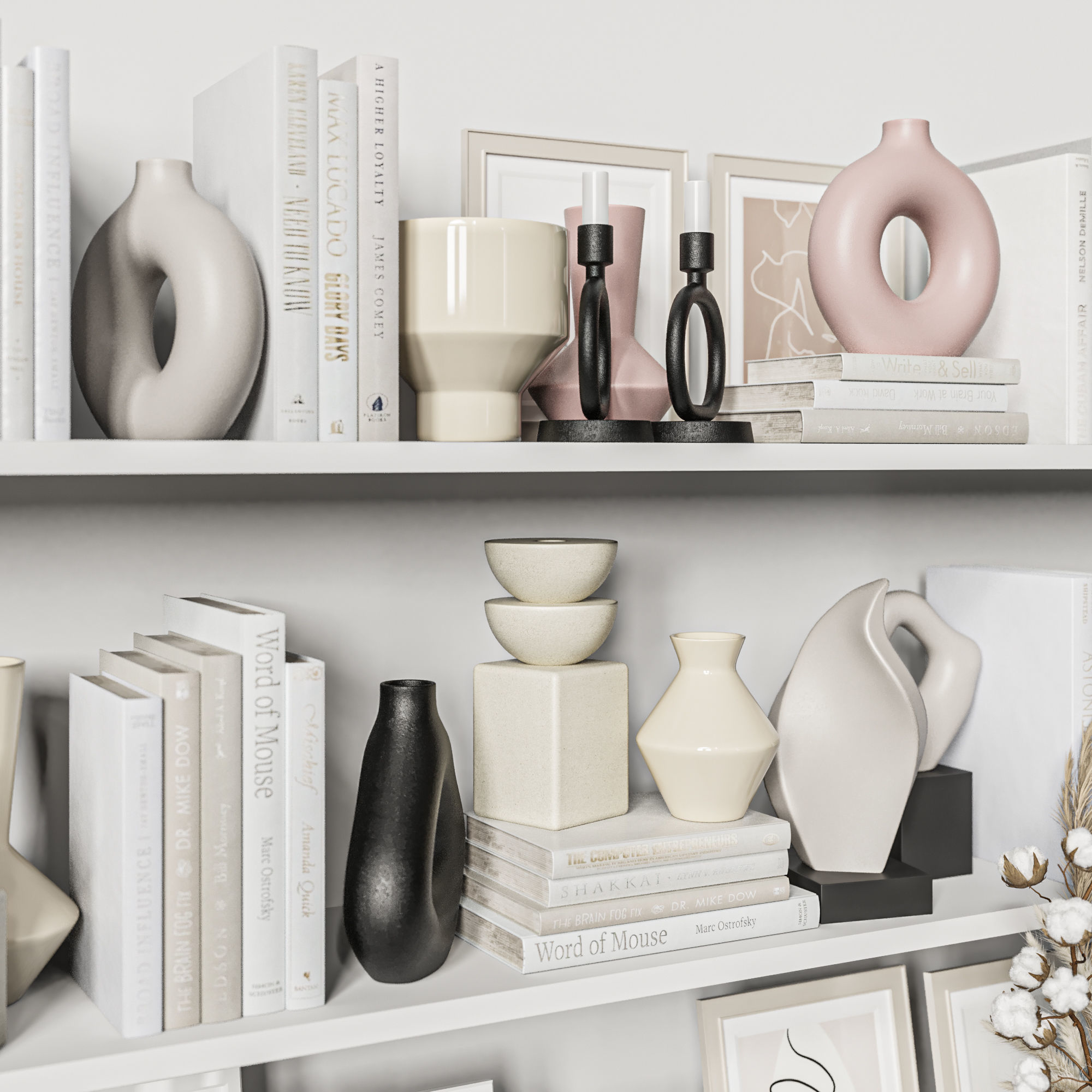 Decorative Set 42 3D model_2