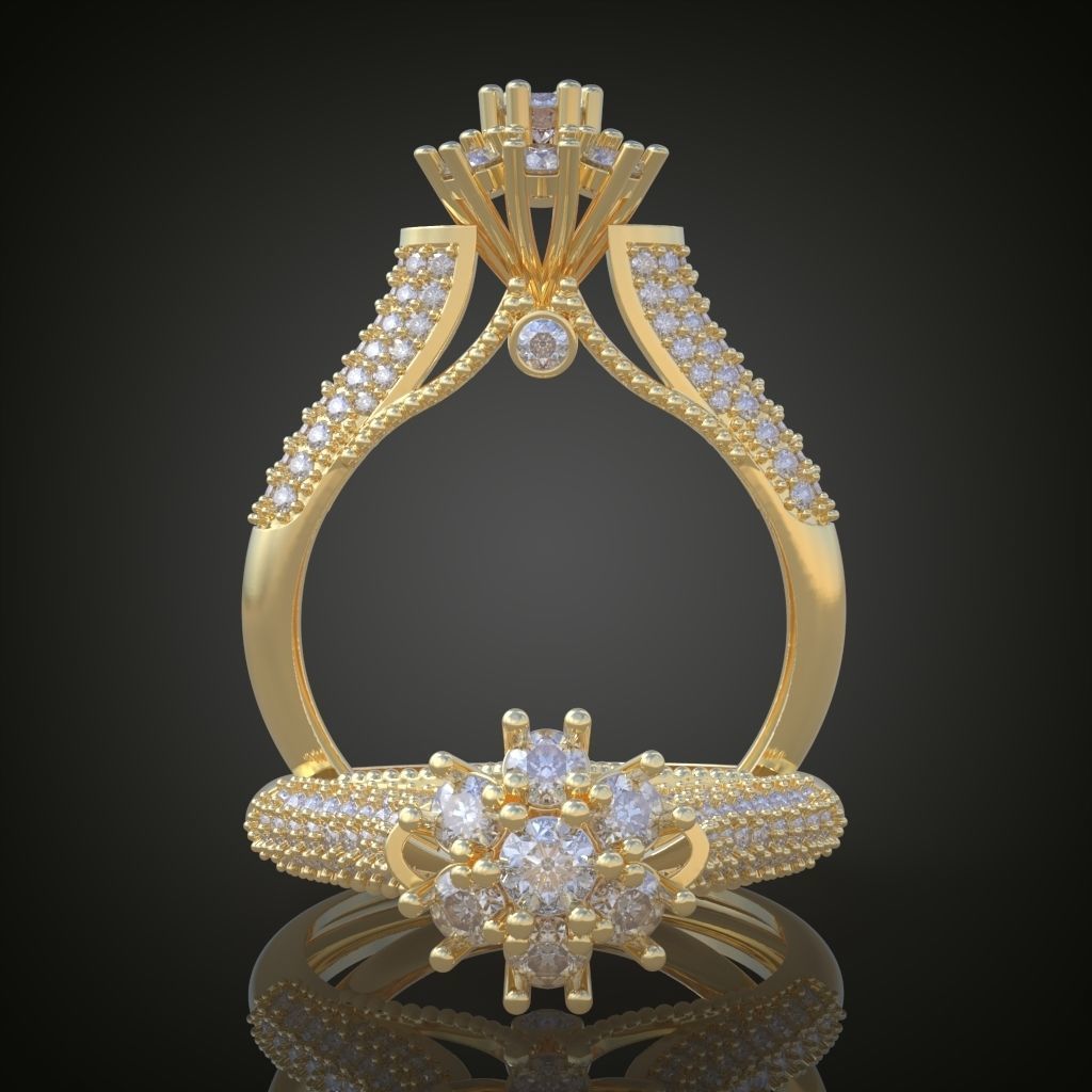 Ring 3D model 0056 print model10 3D print model_1