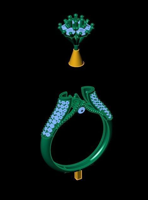 Ring 3D model 0056 print model10 3D print model_9