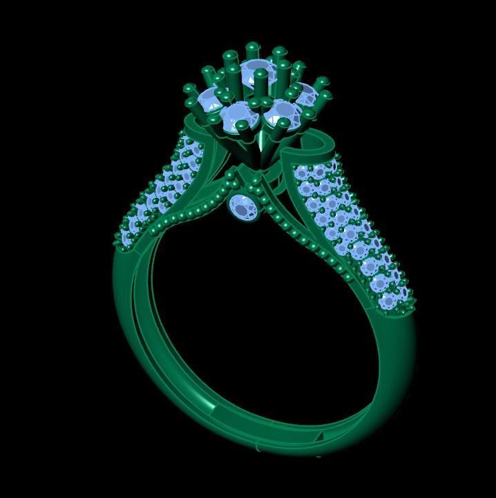 Ring 3D model 0056 print model10 3D print model_16