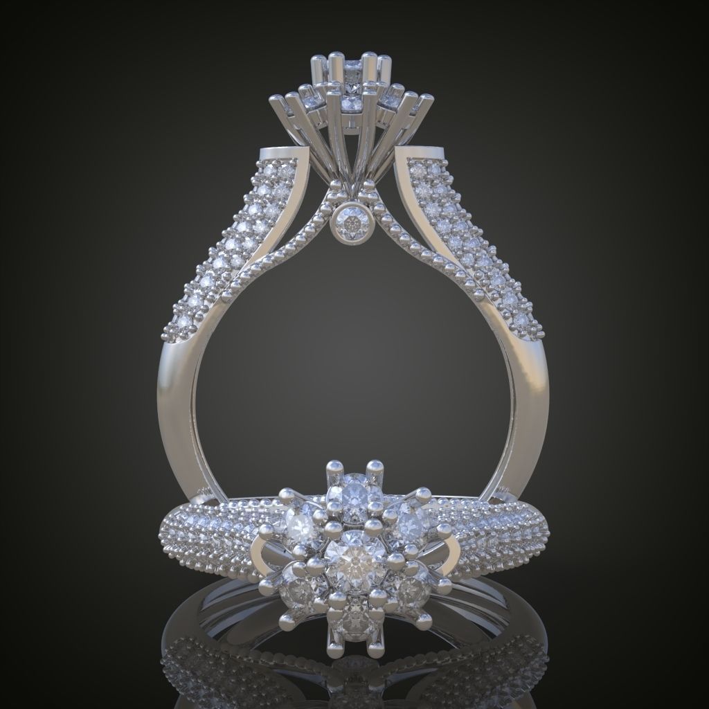 Ring 3D model 0056 print model10 3D print model_2