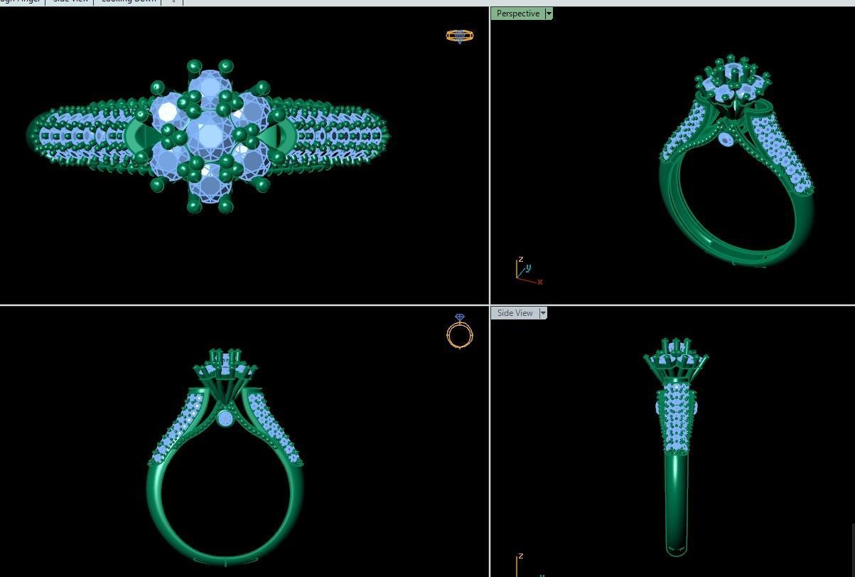 Ring 3D model 0056 print model10 3D print model_13