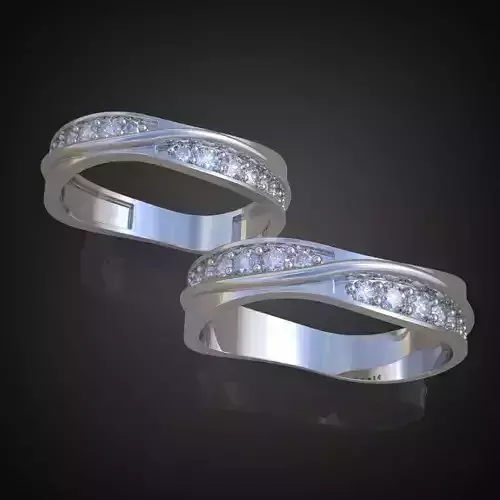 Ring 3D model 0057 print model11ol17 3D print model