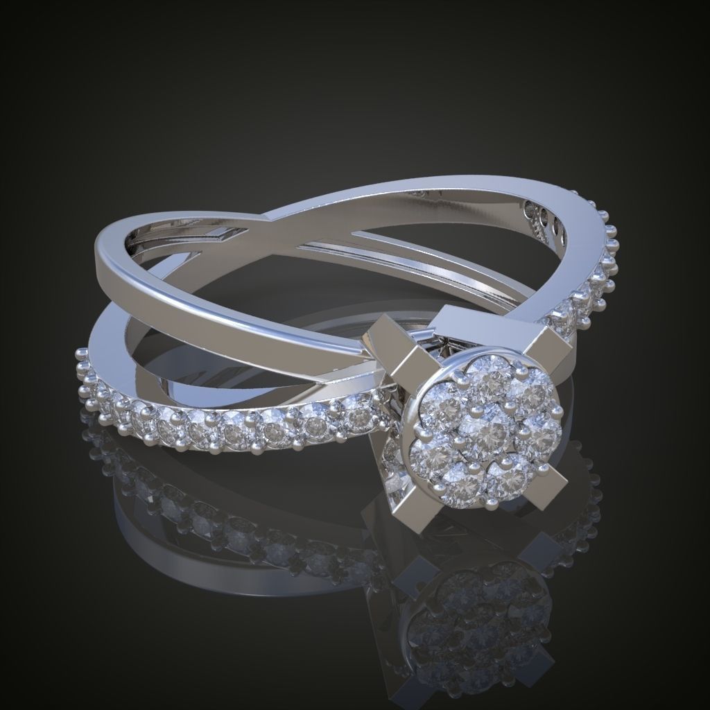 Ring 3D model 0058 print model18ol 3D print model_1