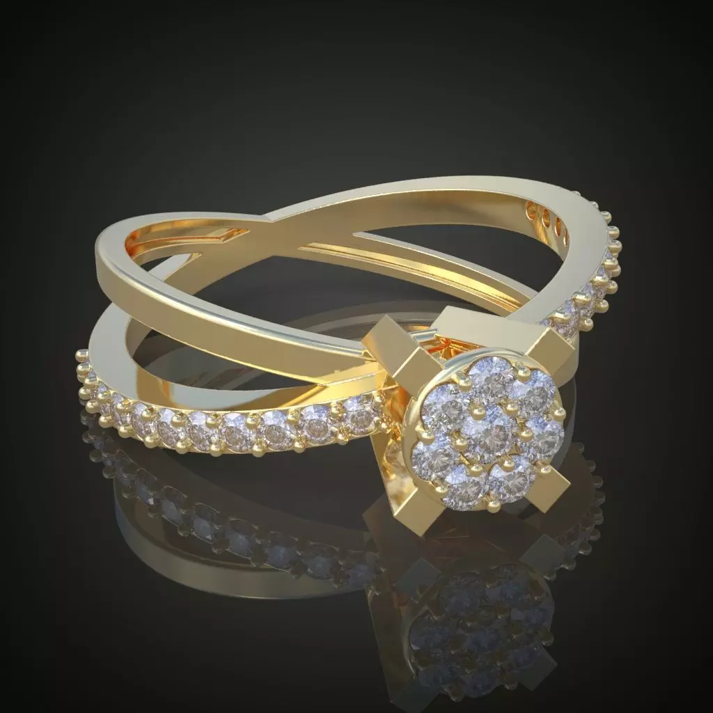 Ring 3D model 0058 print model18ol 3D print model_0