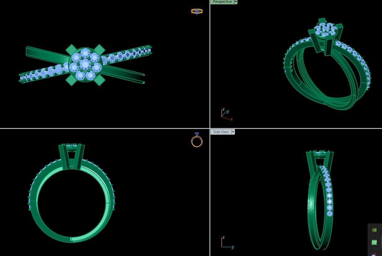 Ring 3D model 0058 print model18ol 3D print model_14