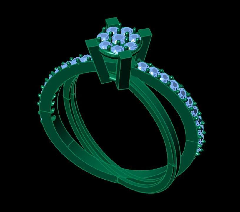 Ring 3D model 0058 print model18ol 3D print model_9