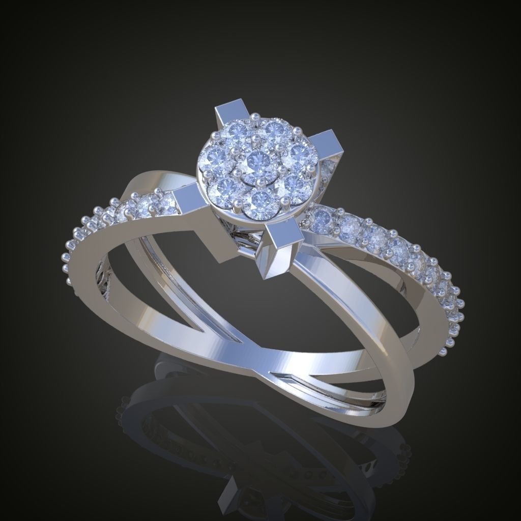 Ring 3D model 0058 print model18ol 3D print model_4