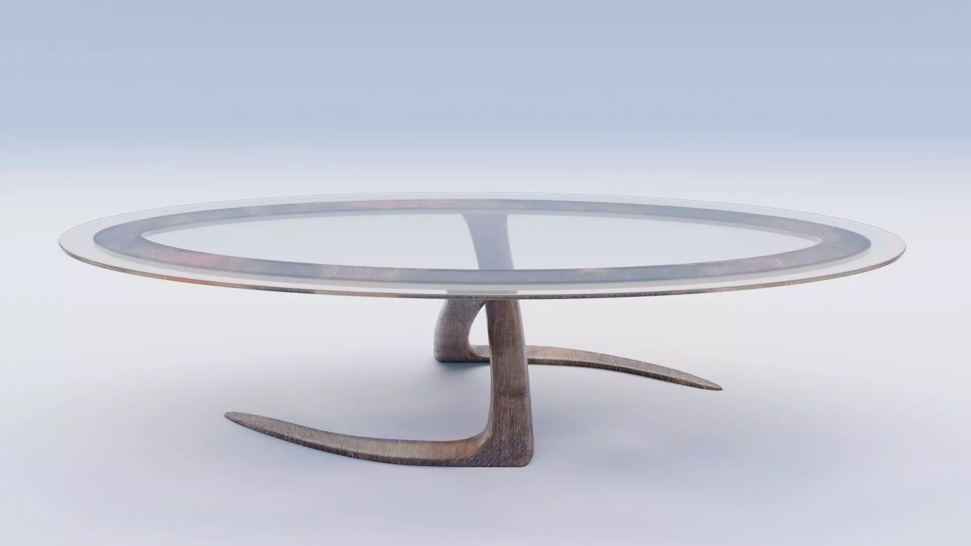 Glass Coffee Table Free 3D model
