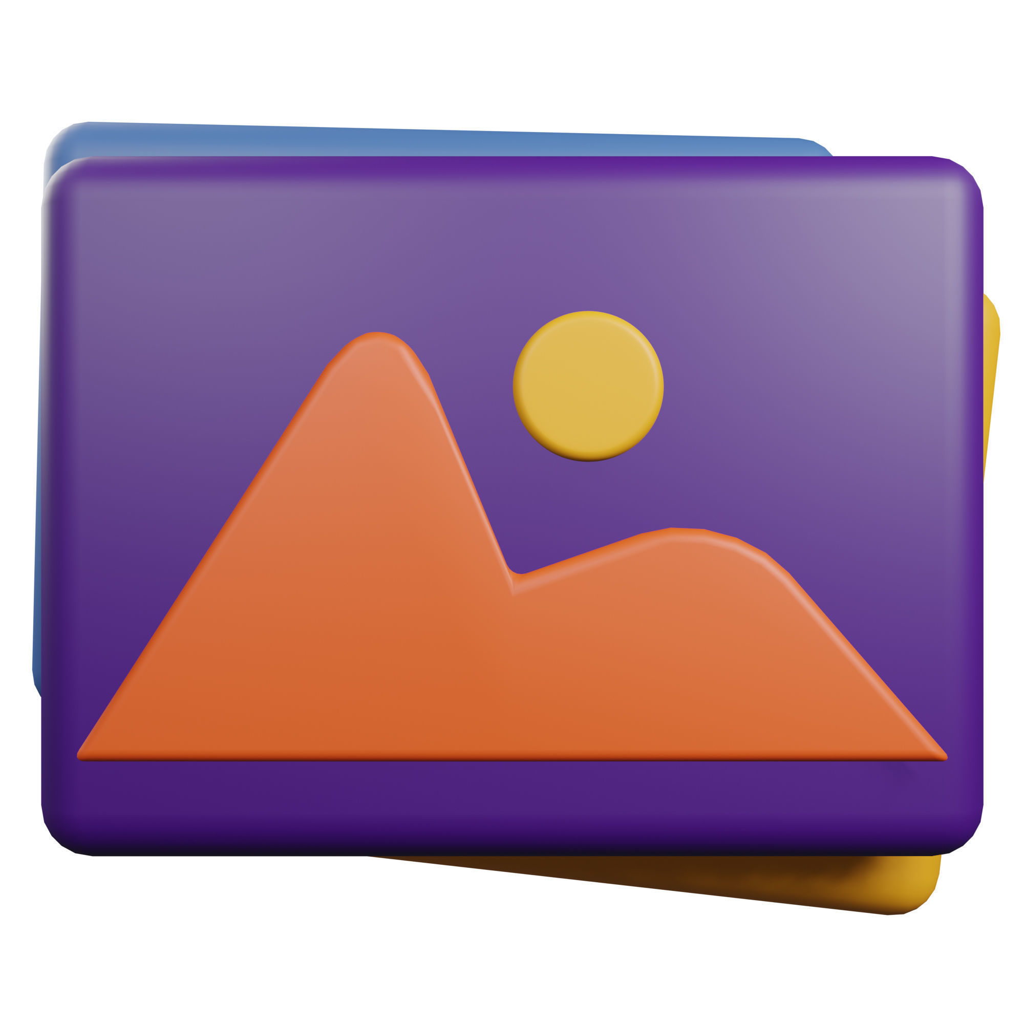 Graphic Design Icon Pack 3D Model Low-poly 3D model_11