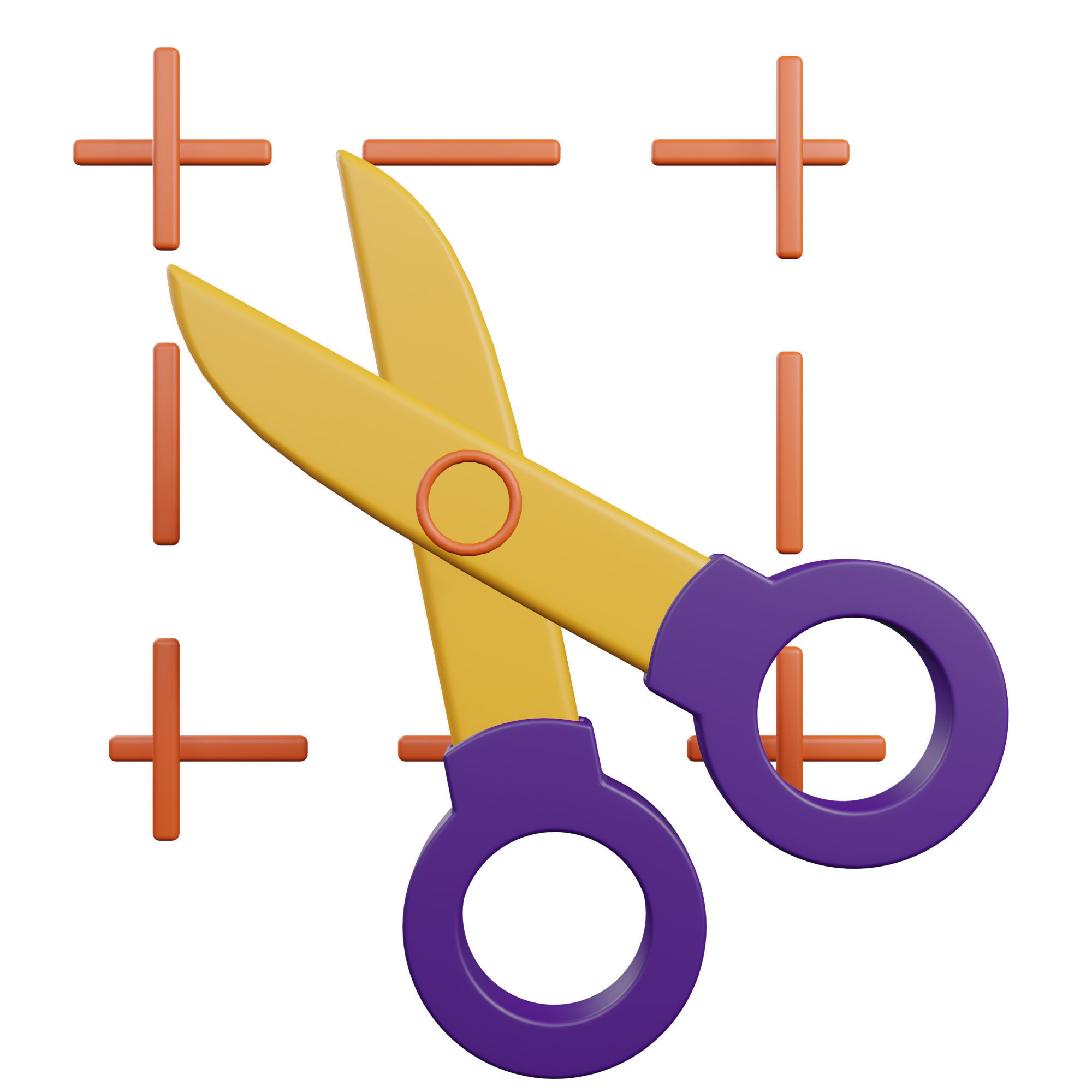 Graphic Design Icon Pack 3D Model Low-poly 3D model_21