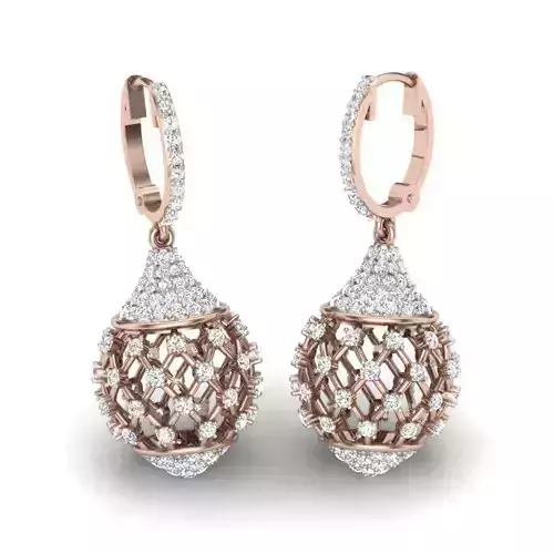 Pinion Earring 3D print model