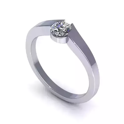 Fantasia Engagement Ring 3D print model