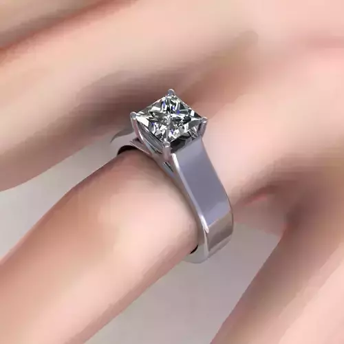 Golden Trust Love Diamond Ring