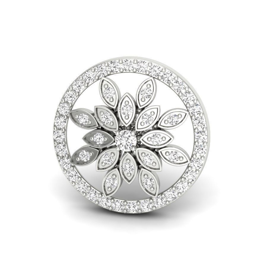 Luxurious Earrings  3D print model_1