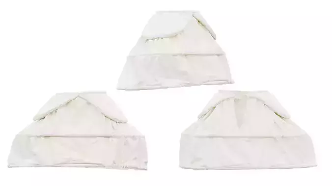 Underskirt set of three skirts