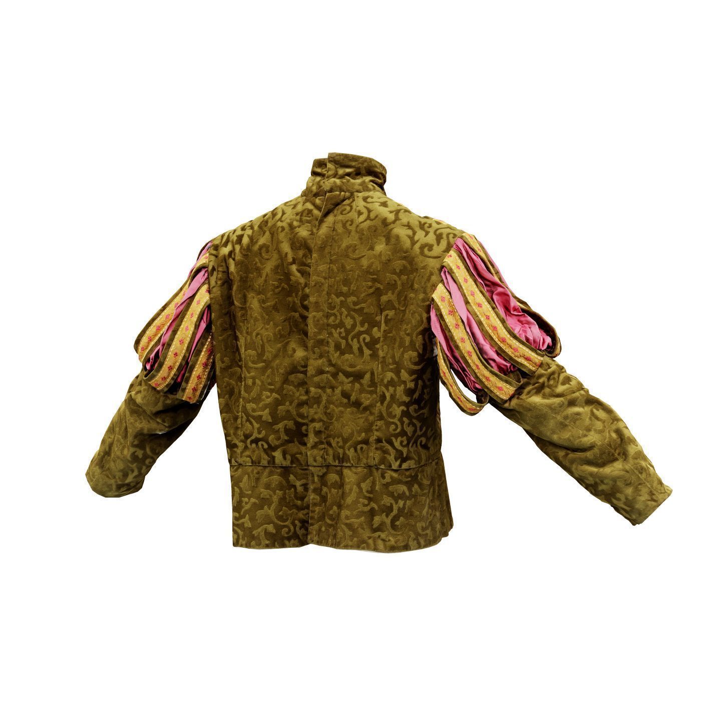 Triangle Jacket Low-poly 3D model_7