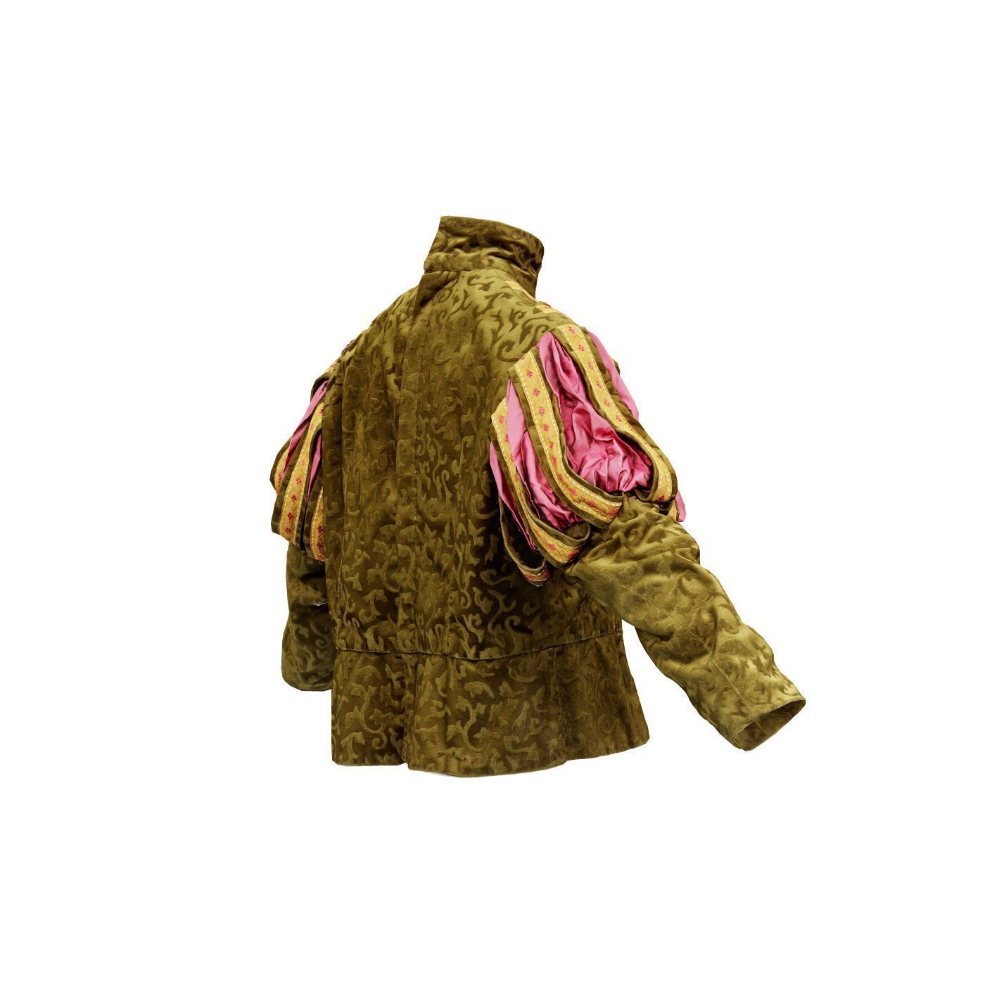 Triangle Jacket Low-poly 3D model_6