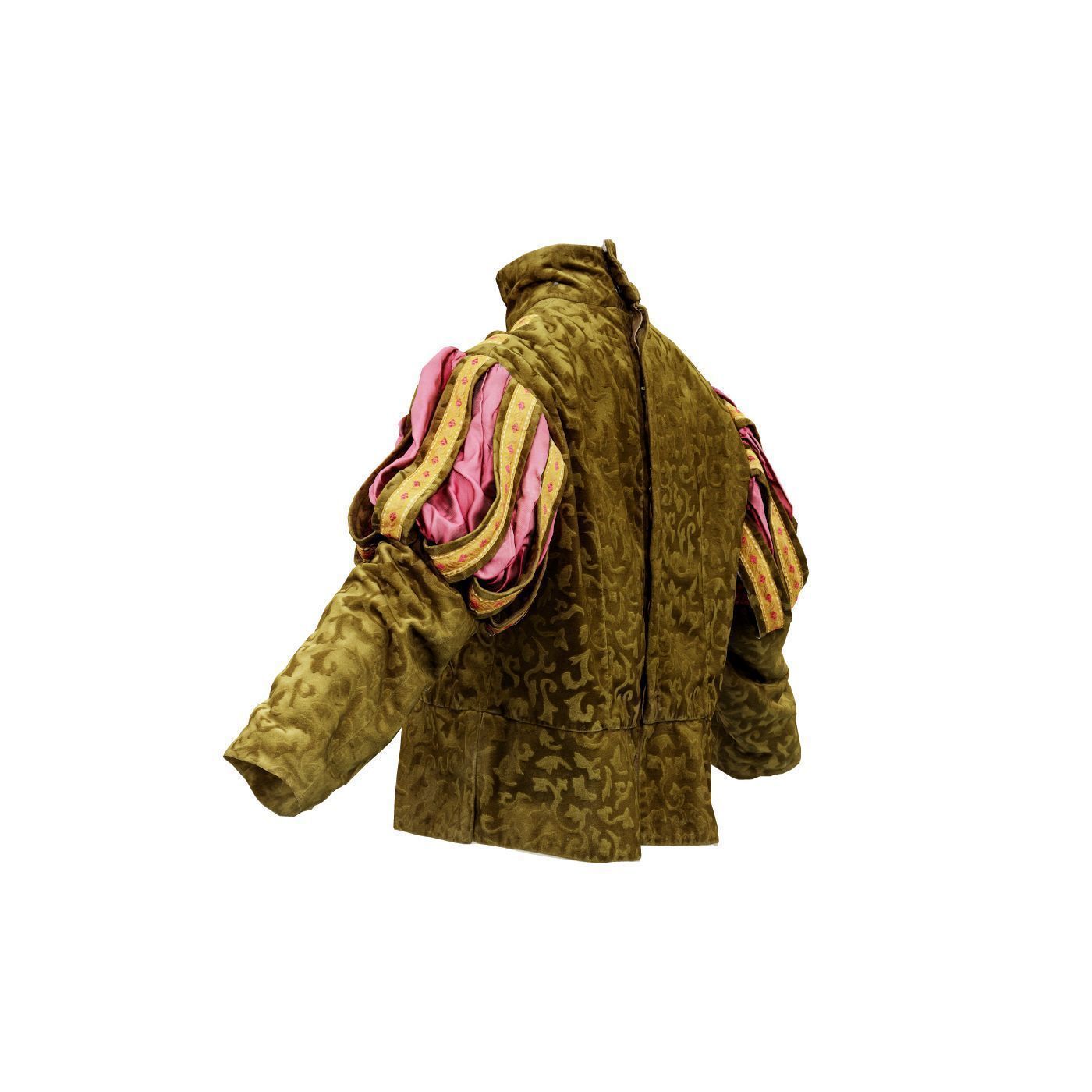 Triangle Jacket Low-poly 3D model_10