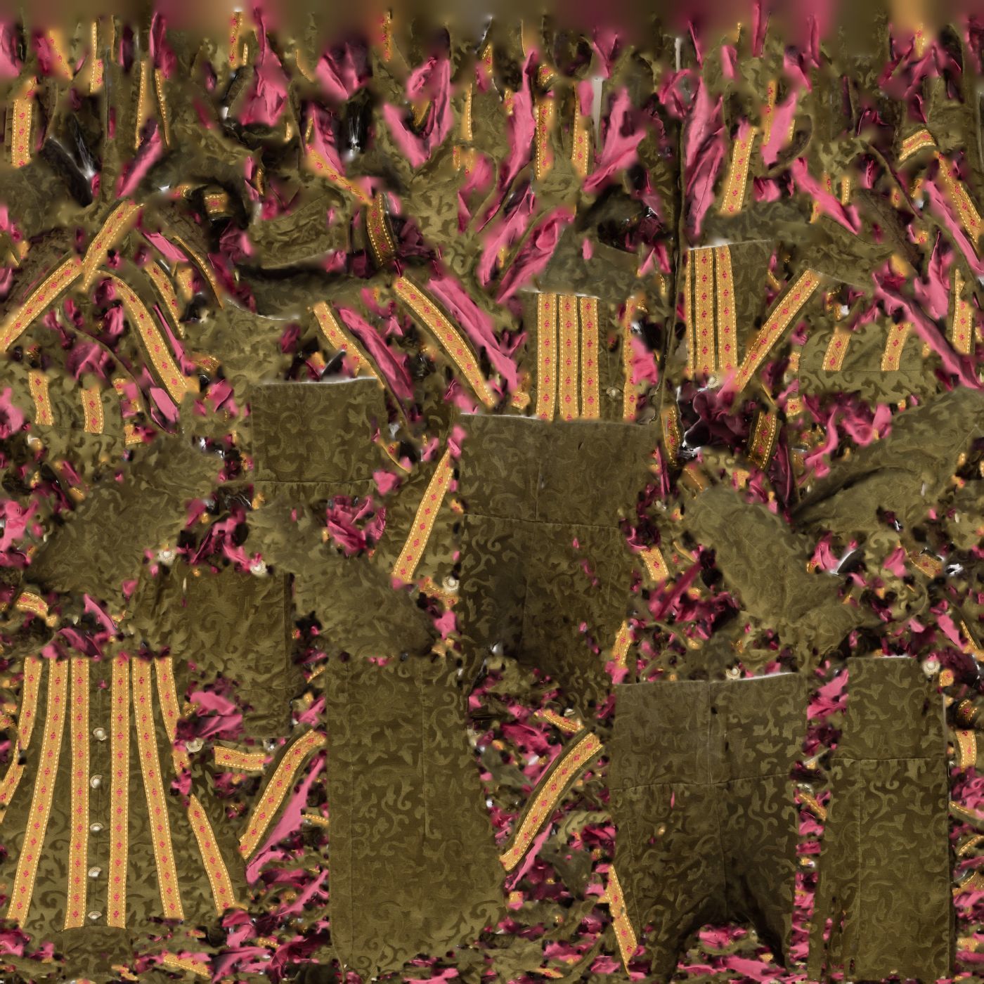 Triangle Jacket Low-poly 3D model_16