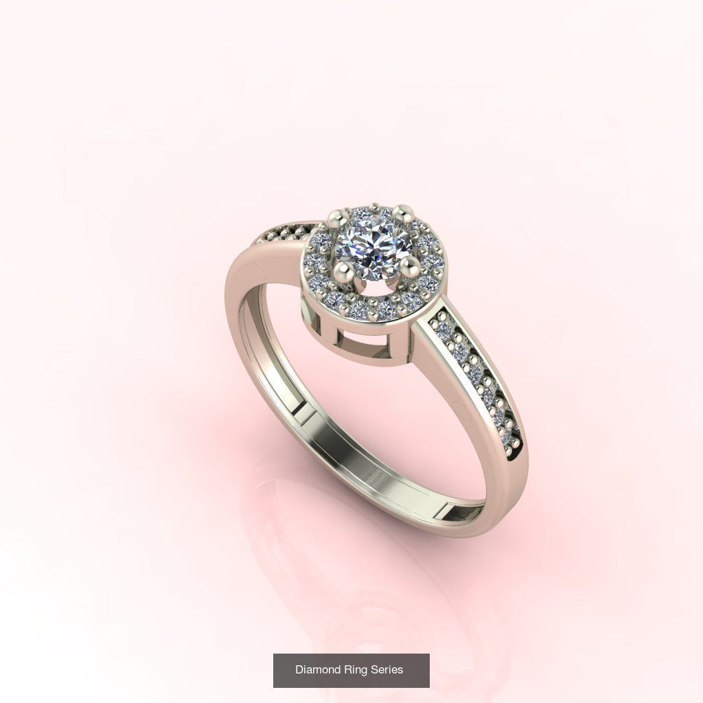 98 Files -  3DM Solitaire Women Ring Single Stone print model 3D Model Collection_46
