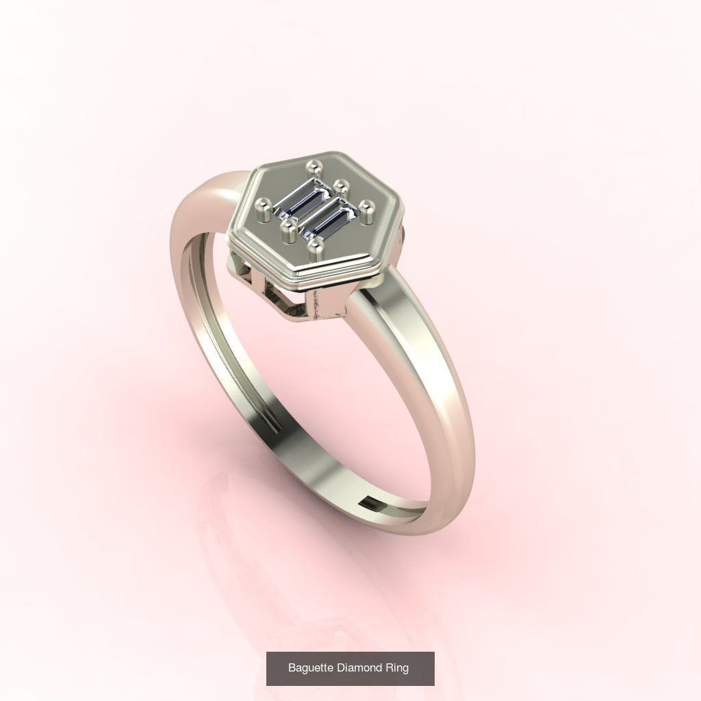98 Files -  3DM Solitaire Women Ring Single Stone print model 3D Model Collection_113