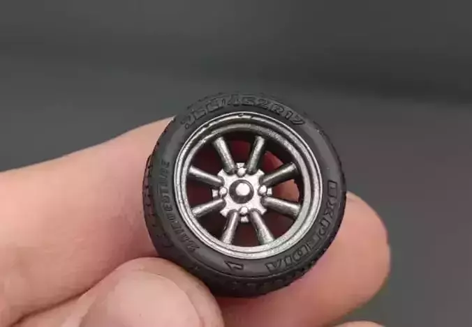 Watanabe Rs Wheel  1-24 Scale     1-10     1-18   ADJUSTABLE