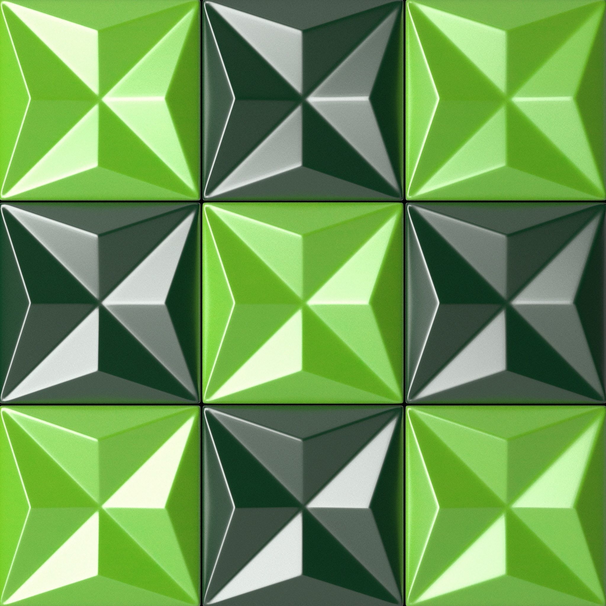 Panel3D05 geometric wall panel 3D model_7