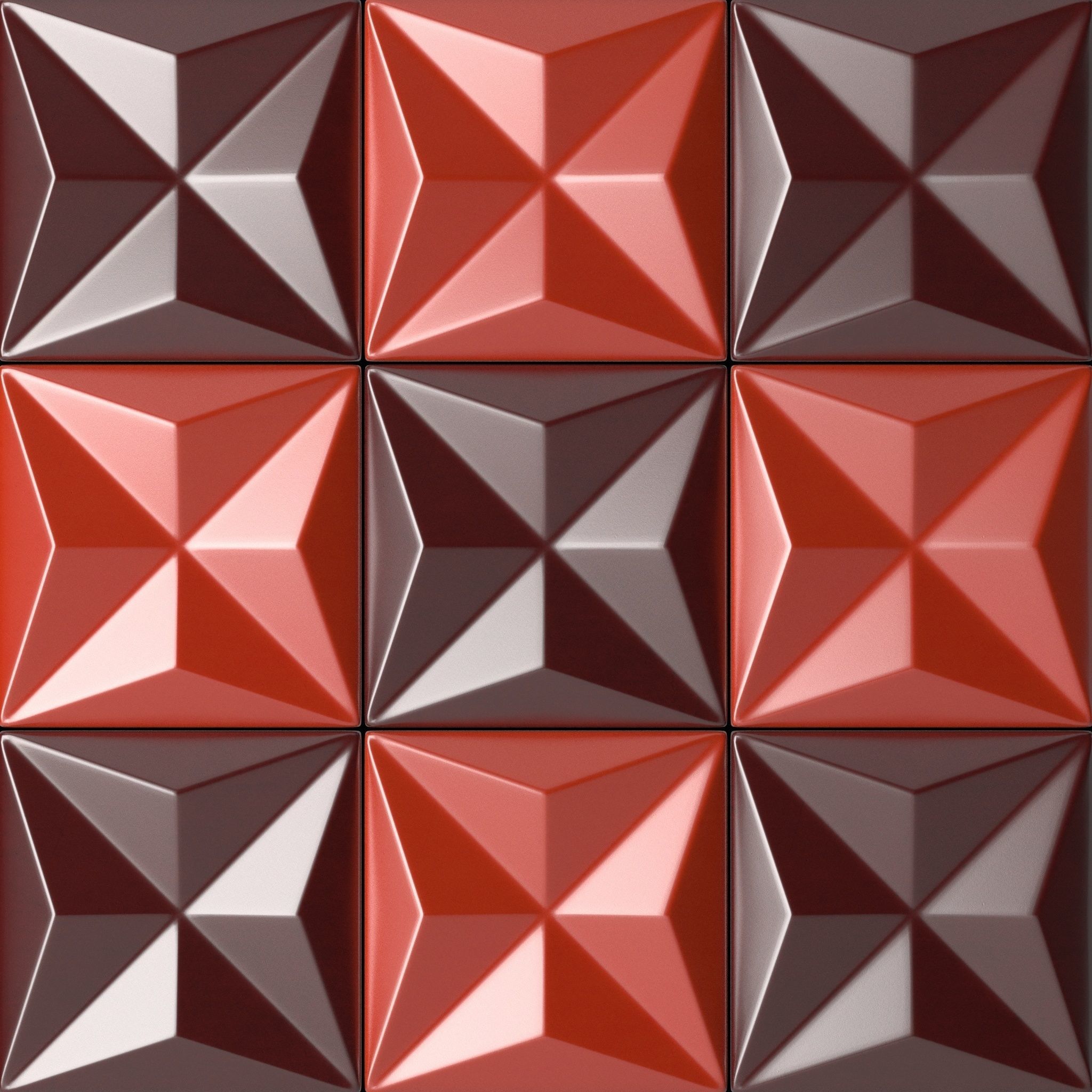 Panel3D05 geometric wall panel 3D model_1