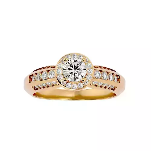 Solitaire ring model