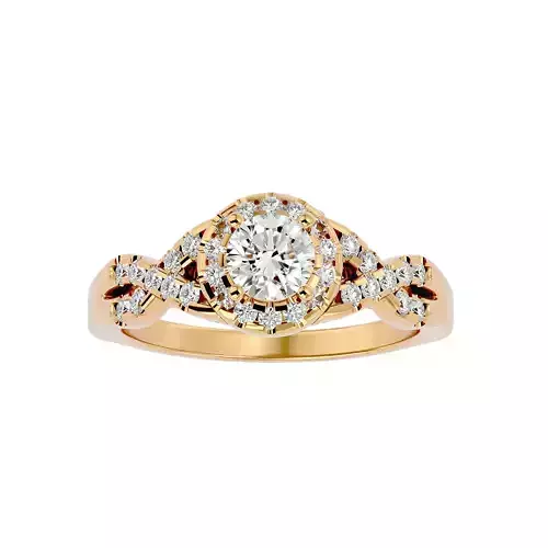 Solitaire ring model