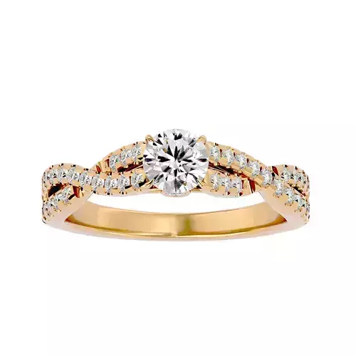 Solitaire ring model