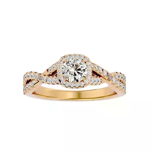 Solitaire ring model