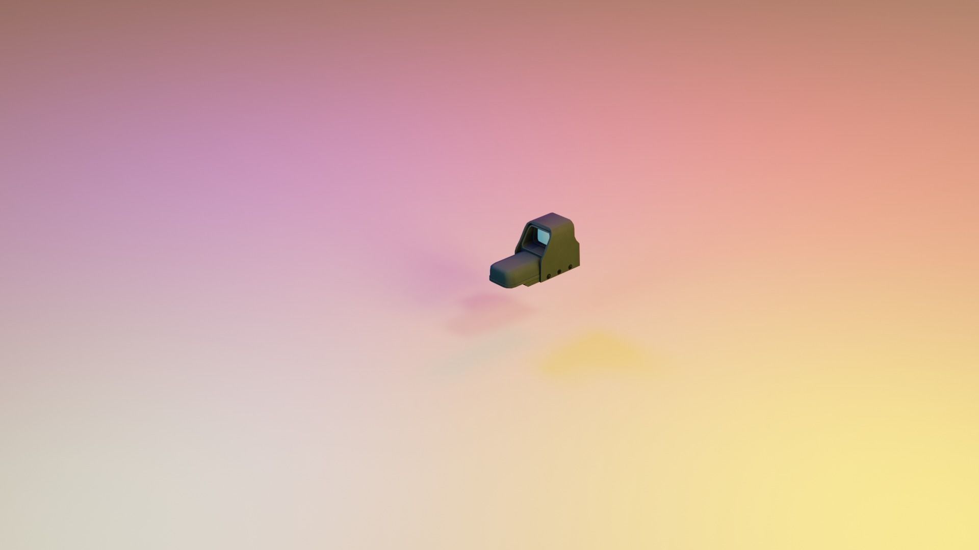 REAL WEAPONS AND SCOPES  Low-poly 3D model_20