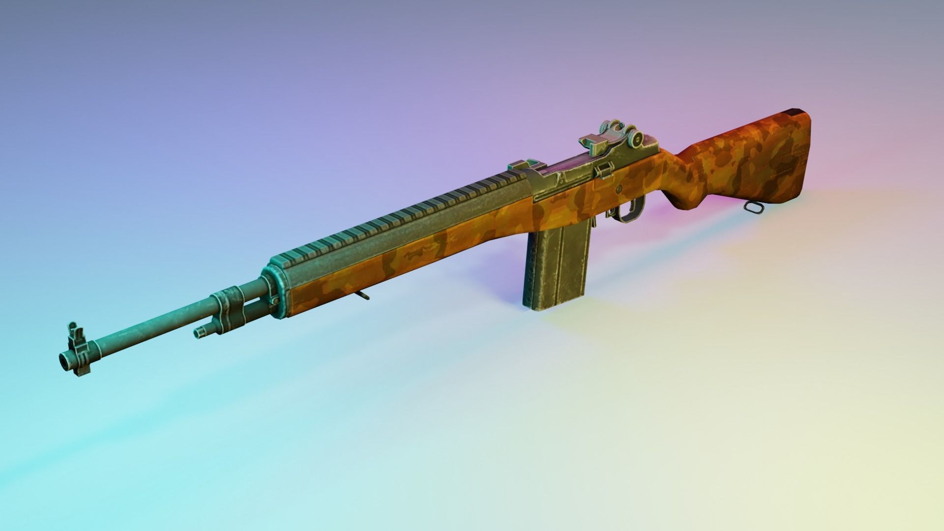 REAL WEAPONS AND SCOPES  Low-poly 3D model_6