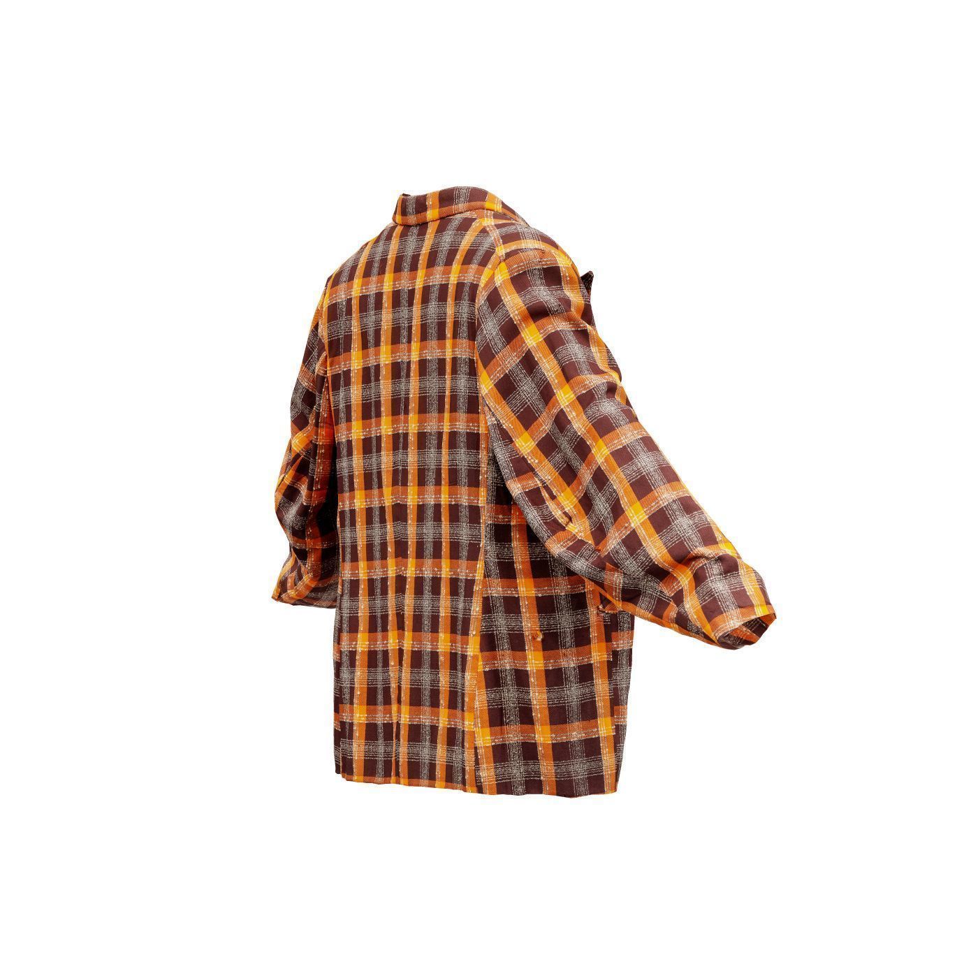 Suit D Vest Low-poly 3D model_6